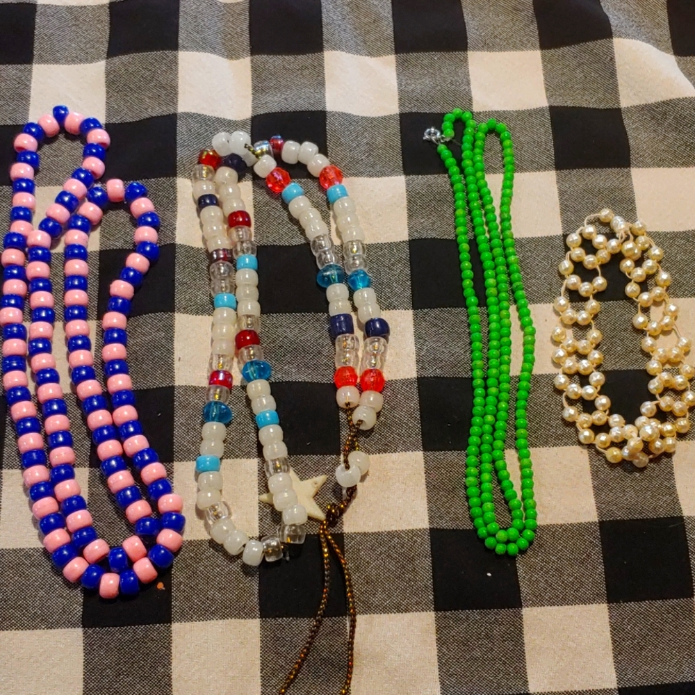 Lot of pony+ glass beads